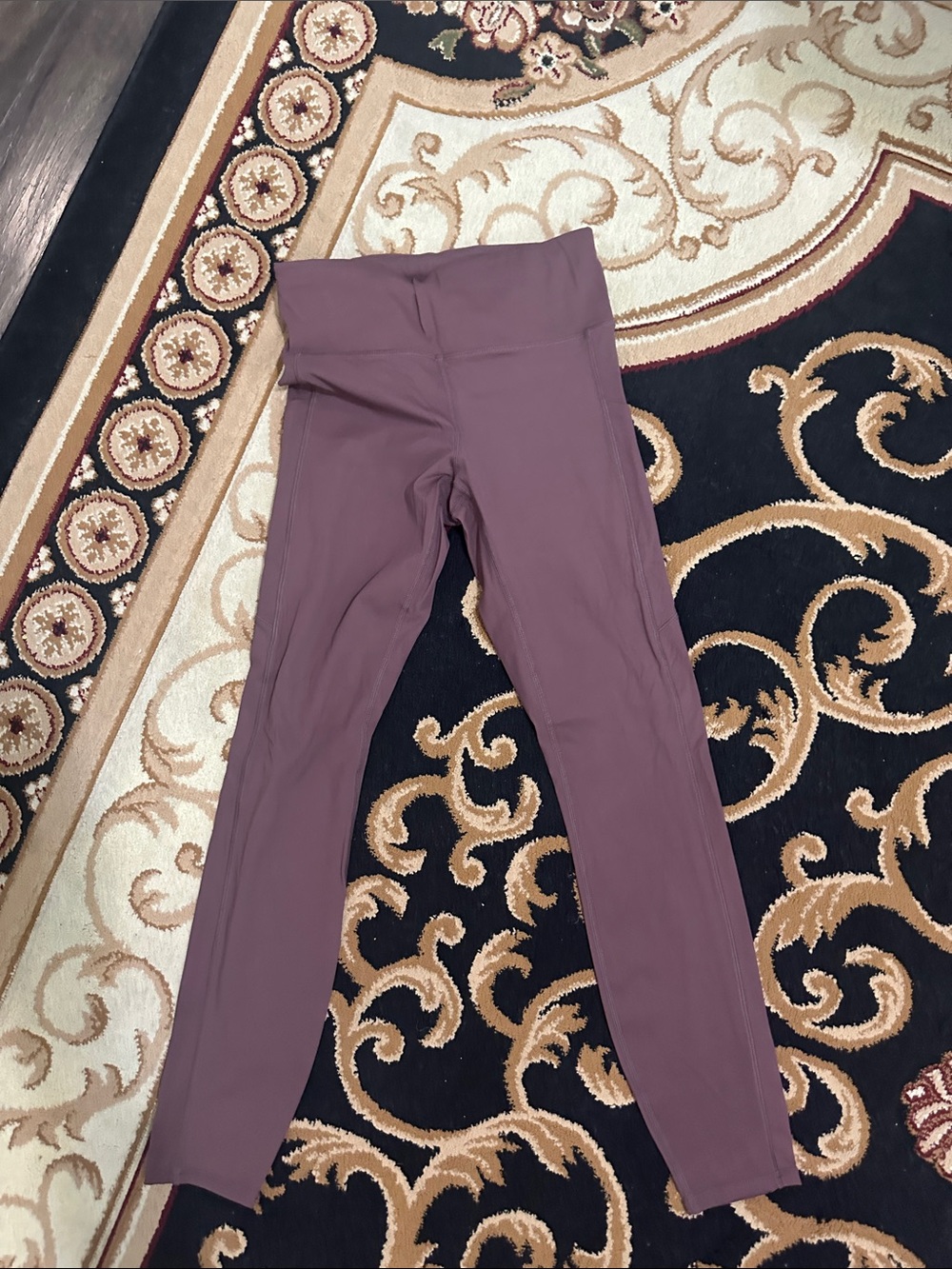 Vuori XS Mauve High-Waist Leggings